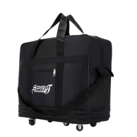 Large Waterproof Travel Duffel Bag with Wheels – Expandable Luggage Bag with Handle for Men & Women